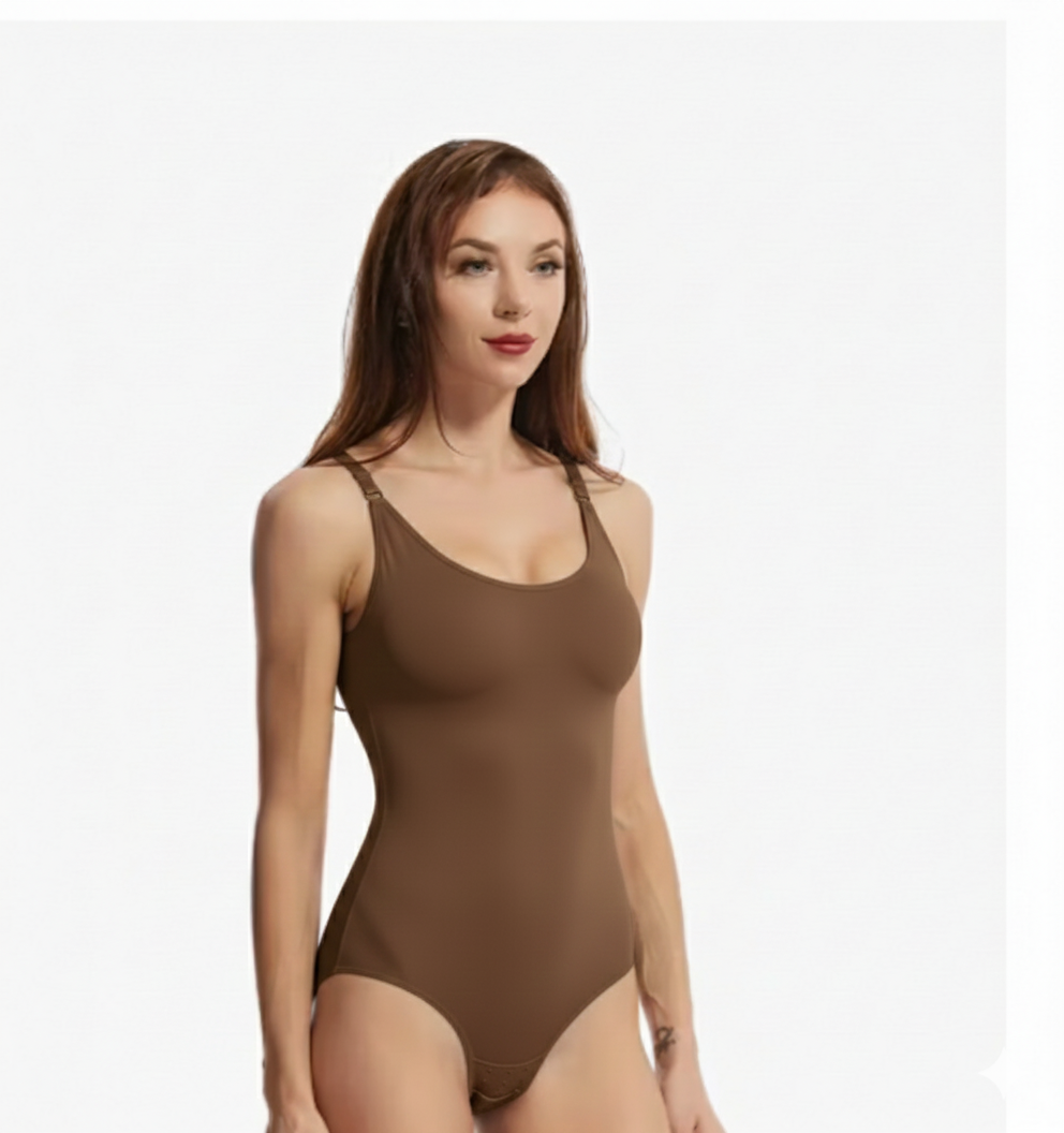 Body Faja de Alta Compresión Cintura Delgada y Control de Abdomen.